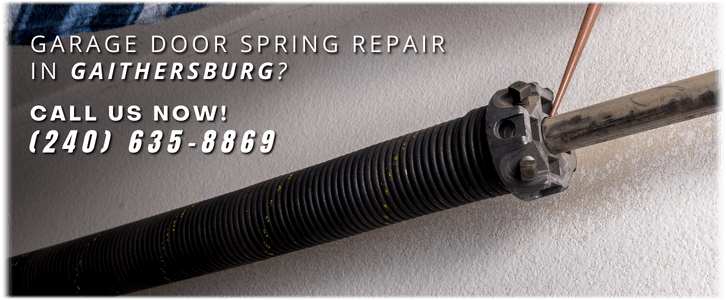 Broken Garage Door Spring Repair Gaithersburg MD (240) 635-8869